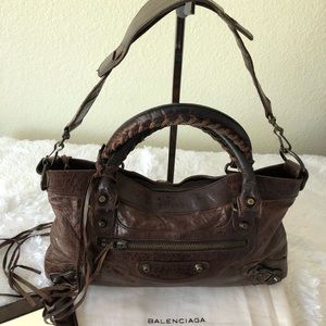 ❌❌SOLD❌❌🌸Balenciaga Lambskin Leather City Bag🌸